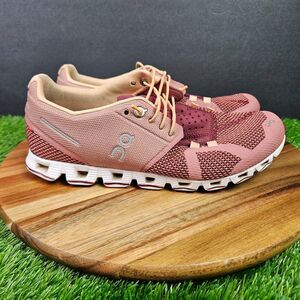 On Cloud 5 Sneakers Womens 7.5 Rose Pink Running Athletic Gym Trainers Shoes